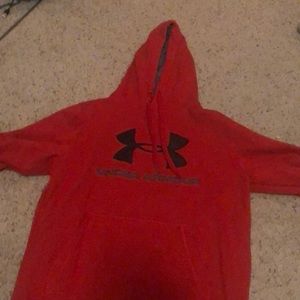 Red Under Armour Hoodie